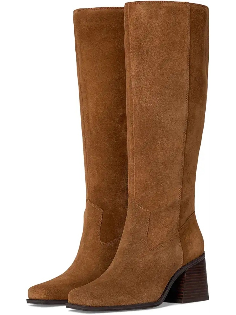 NEW Vince Camuto Sangeti Suede Leather Brown Boots in Burnt Sugar Size 9M WC